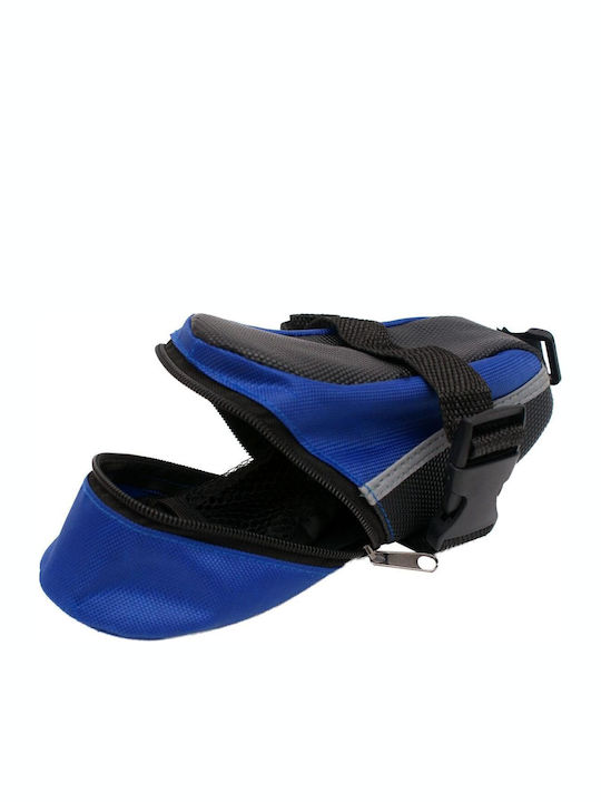 Dunlop Waterproof Bicycle Bag Under the Saddle Blue Dunlop