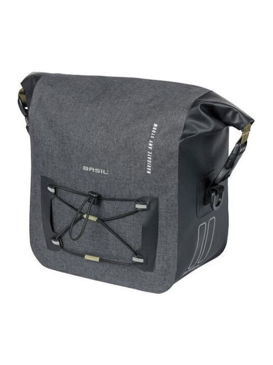 Basil Navigator Storm Kf Handlebar Bag 10-11l Waterproof Grey Black New