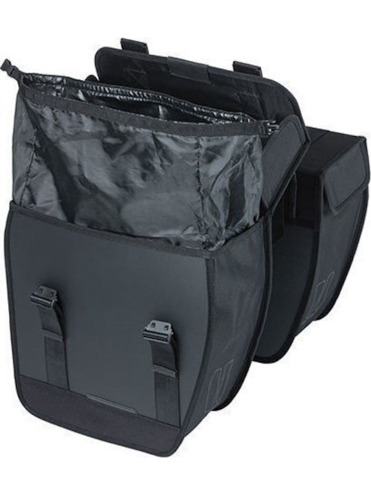 Basil Tour Waterproof Double Pannier Bag 28L Universal Bridge System Waterproof Black New