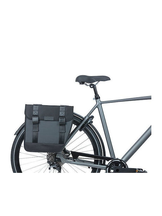 Basil Tour Waterproof Double Pannier Bag 28L Universal Bridge System Waterproof Black New