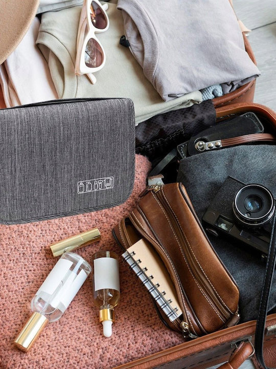 M13d2 Reise Badezimmer Organizer Kosmetiktasche