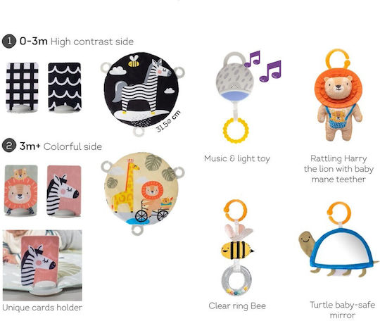 Taf Toys Savannah Activity Gym with Music for Newborns
