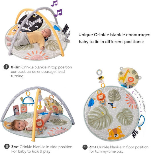 Taf Toys Savannah Activity Gym with Music for Newborns