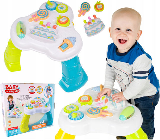 Centru de Activități Interactiv Multicolor Idealstore Masă de Tort Echipată cu Diverse Jucării Sunete Lumini