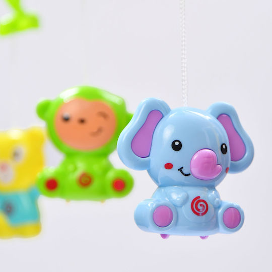 Anhänger Spielzeug für Kinderbett mit Musik und Projektor Carousel Warm Color Projections für 0++ Monate