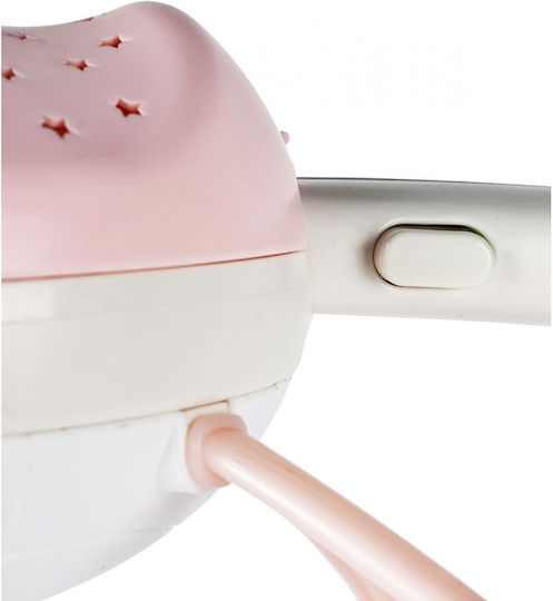 Musical Carousel Babies Remote Control Projector 500 Songs Pink