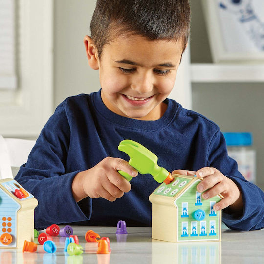 Learning Resources Building Houses Educational Game Letters & Numbers for 4+ years old Years Old