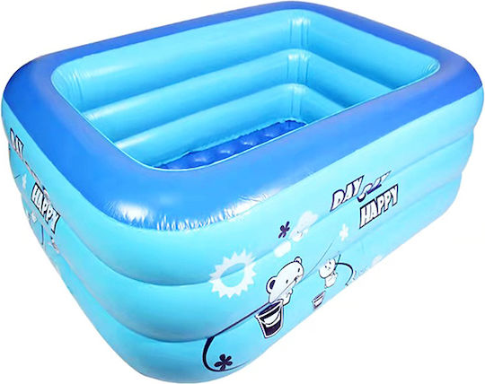 Factory Summer Time Children's Inflatable Swimming Pool 180x140x60cm