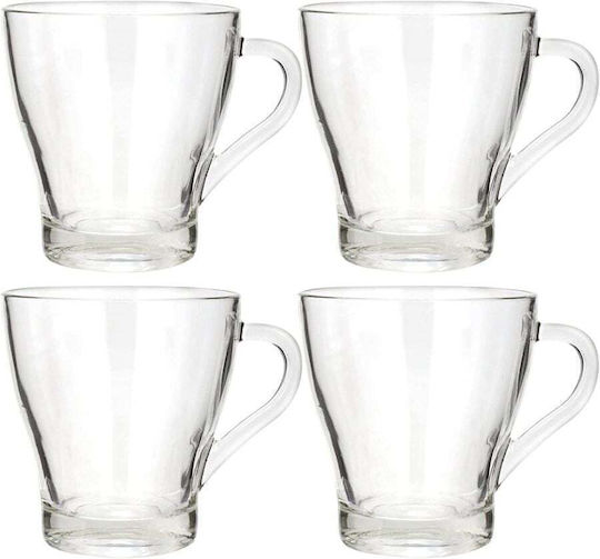 Set Gläser Kaffee/Freddo aus Glas 300ml 4Stück