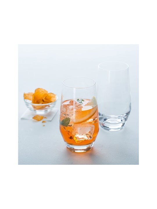 Leonardo Set de pahare pentru apa din Sticlă 365ml 6buc
