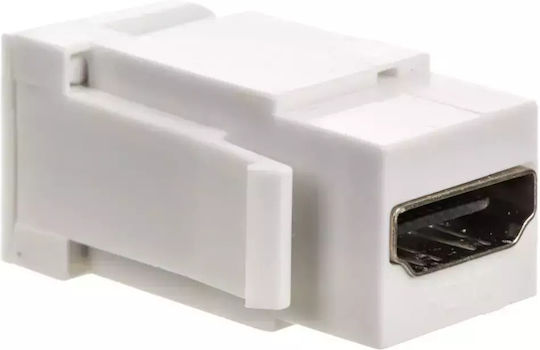 Ospel Steckdose HDMI in Weiß Farbe