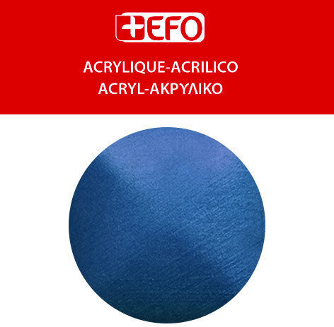 +Efo Acrylic Acrylic Paint Set 198 Metallic Blue 120ml 1pcs