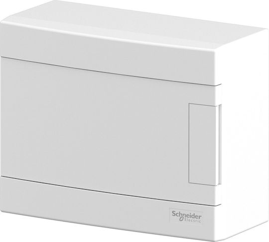 Schneider Electric Електрическа кутия Монтиран на стена, 1 Ред, 8 Елемента