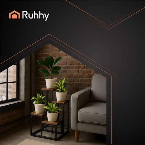 Ruhhy Pot Stand Metal