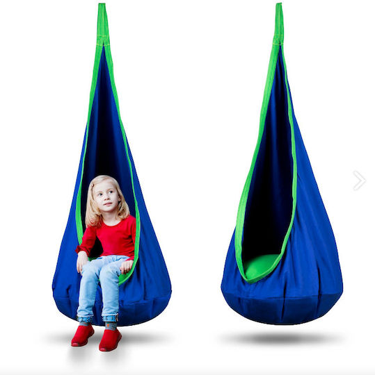 Hanging Swing Nest 55x55x55cm Blue