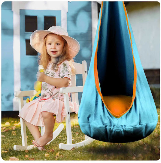 Κούνια Nest Hängend 55x55x55cm Türkis