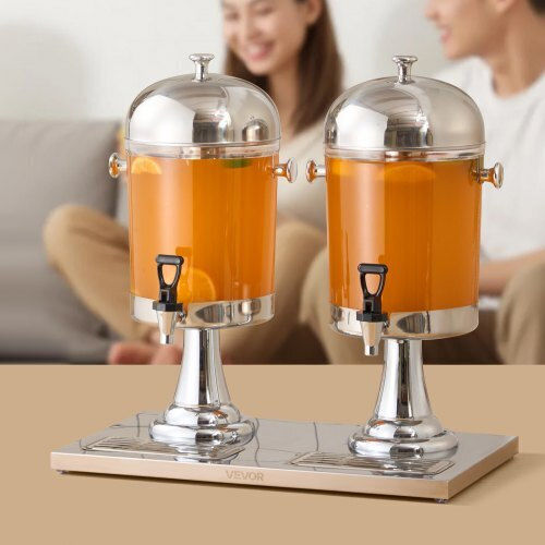 Vevor Double Beverage Dispenser 2x8L