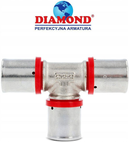 Diamond Conexiune Țeavă din Alamă 25mm