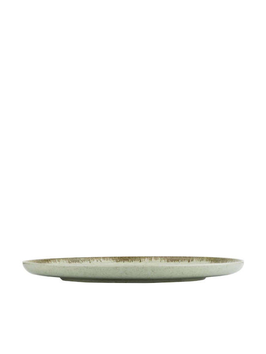 Kutahya Porselen Plate Shallow made of Porcelain White with Diameter 24cm