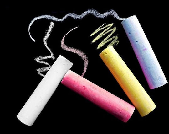Black School Board Self-adhesive Chalk Idealstore Writing Drawing Includes White Colored Chalk Easy To Stick Reusable Quick Cleaning Water Resistant Develops Child's Creativity