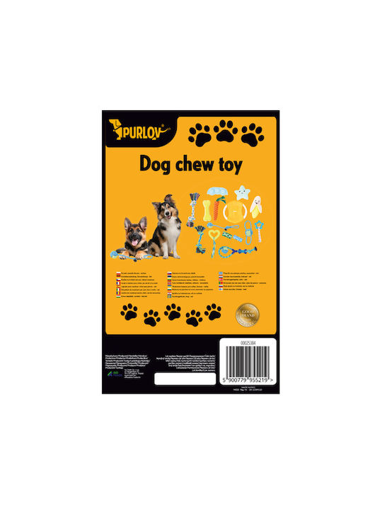 Set of Chewing Tug Dog Toys for Dogs 16 Pieces 00025384