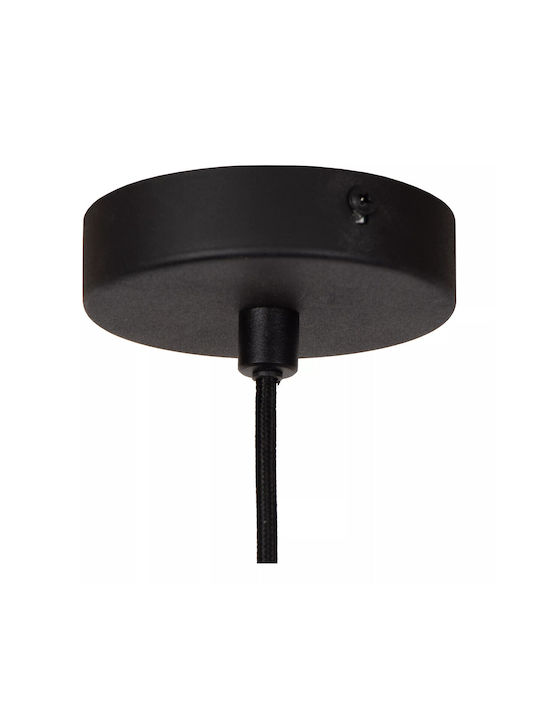 Lucide Lightning Pendant Light Black