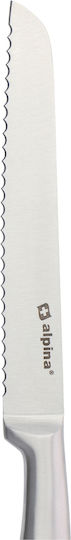 Alpina Appliances Messer Brot aus rostfreiem Stahl 33.5cm