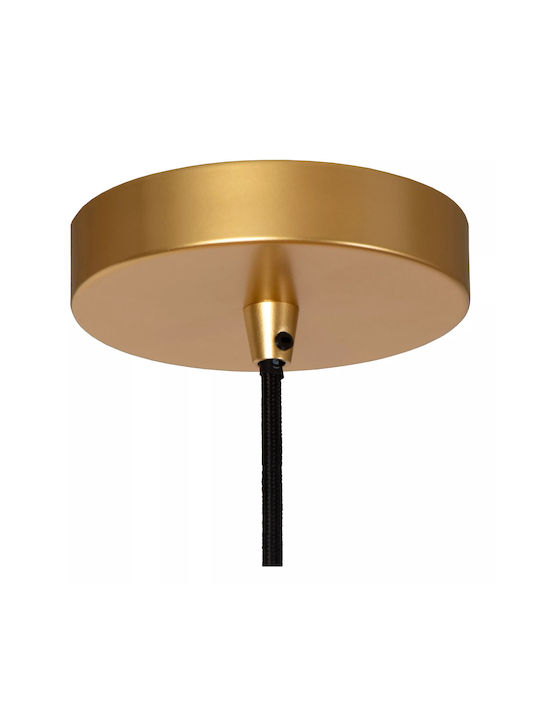 Lucide Lightning Mesh Pendant Light Gold 85x85cm