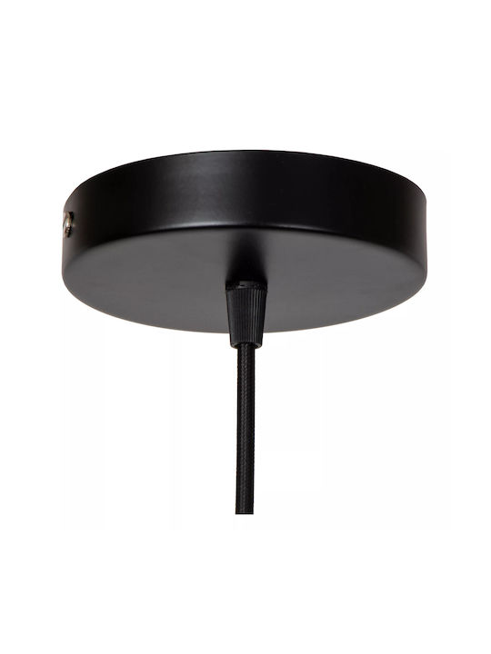 Lucide Lightning Κρεμαστό Φωτιστικό Μαύρο με Ντουί E27