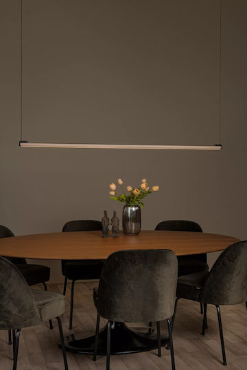 Lucide Lightning Braga Κρεμαστό Φωτιστικό Καφέ LED με Ρυθμιζόμενο Λευκό Φως