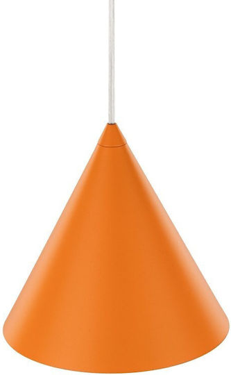TK Lighting Κρεμαστό Φωτιστικό Λευκό με Ντουί E27 19εκ.