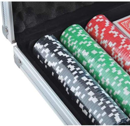 Set 300 Fise de Poker in Valiza