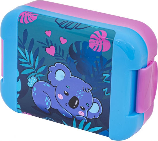 Astra Plastic Kids' Food Container 0.45lt Turquoise x x 6cm