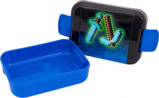 Astra Plastic Kids' Food Container 0.45lt Turquoise x x 6cm