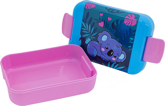 Astra Plastic Kids' Food Container 0.45lt Turquoise x x 6cm
