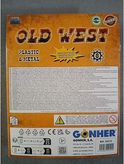 Gonher Cow Boy Set Παιδικό Πιστόλι