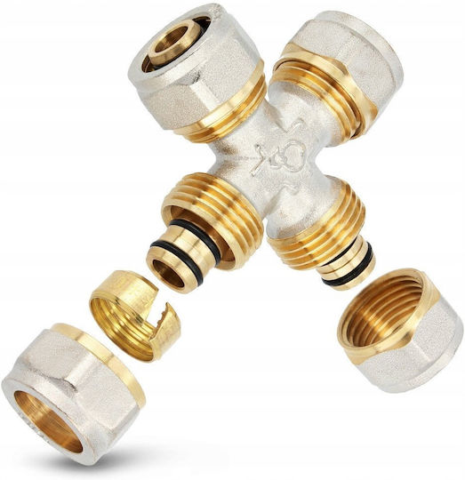 Diamond Irrigation Connector Silver
