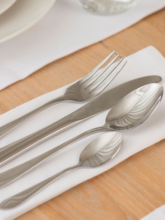 Alpina Appliances Besteckset Edelstahl Silber 16Stück