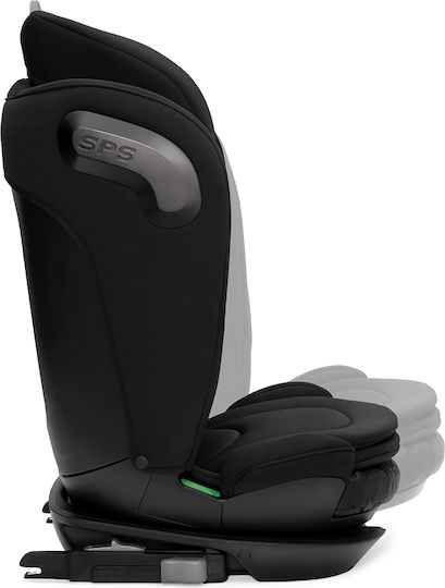Dovadi Angel Baby Car Seat High-back Booster i-Size with Isofix Midnight Black 15-36 kg