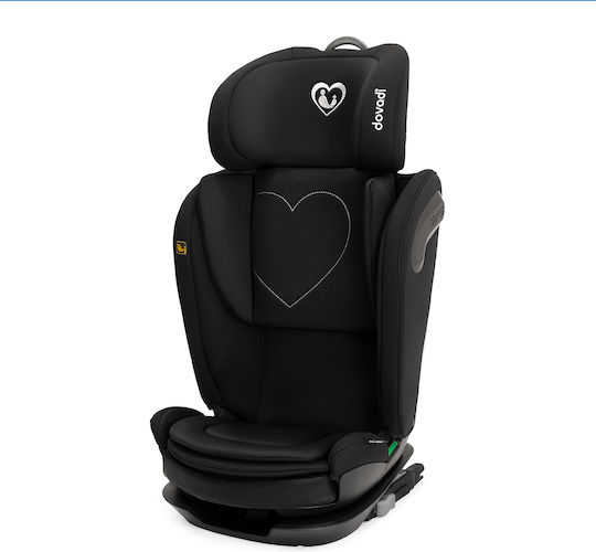 Dovadi Angel Baby Car Seat High-back Booster i-Size with Isofix Midnight Black 15-36 kg