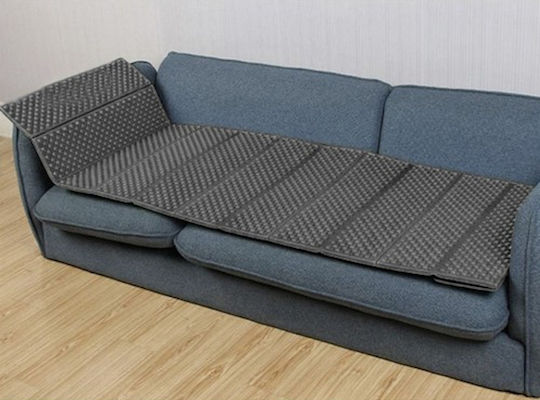 Spumant Single Substrat Camping 180x60cm Grosime 1cm în culoarea Negru