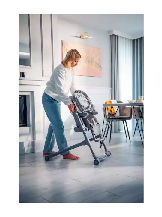 Lionelo Cora Plus Foldable Baby Highchair 2 in 1 Gray