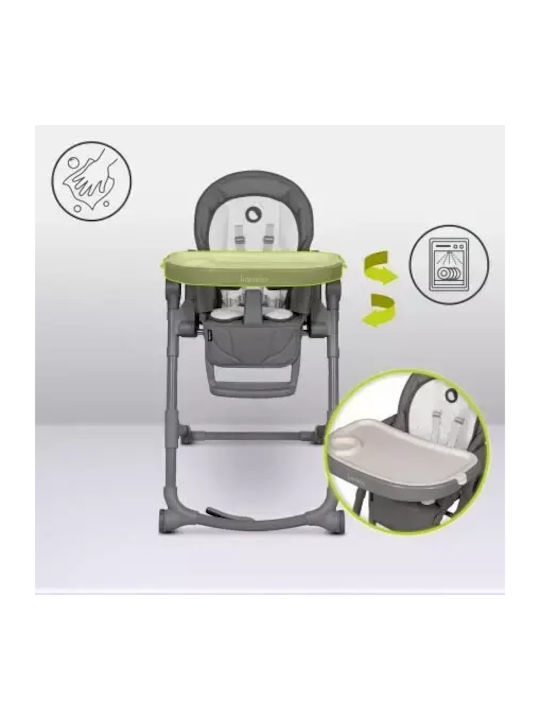 Lionelo Cora Plus Foldable Baby Highchair 2 in 1 Gray