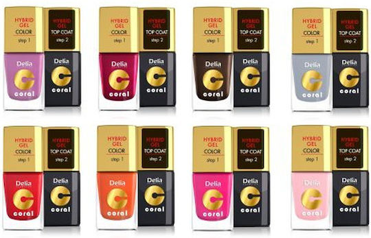 Delia Cosmetics Glossy Long Lasting Nail Polish 101 Sweet Candy 11ml