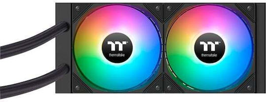 Thermaltake LA240 ARGB Υδρόψυξη AIO CPU με 2 Ανεμιστήρες 120mm