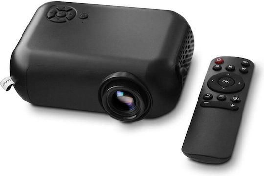 Mikamax 05148 Mini Projector LCD LED Lamp with Built-in Speakers