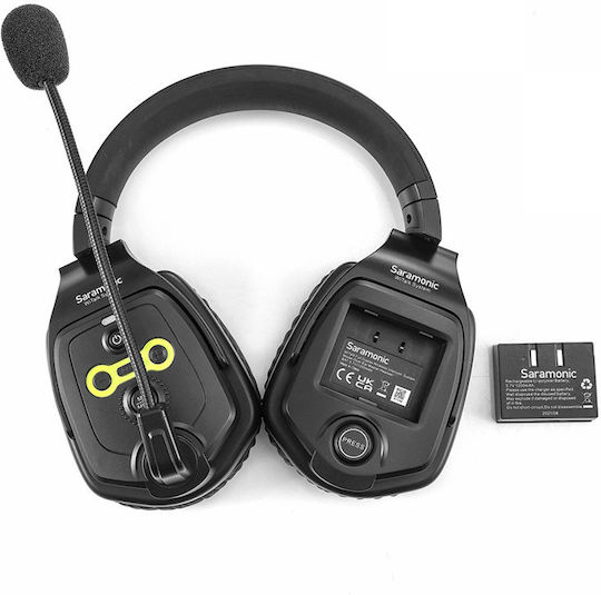 Stereo Intercom Solution Comp Witalk Wt2d2xbat 2 Persons Full-duplex 1.9ghz Dual-ear