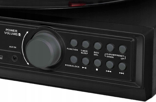 Sencor STT 212U Turntables with Preamp and Built-in Speakers Black