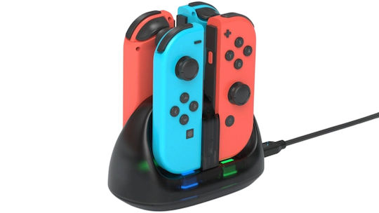 Deep Explorer 4 In 1 Charging Station Nintendo Switch