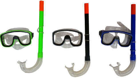 Bestway Diving Mask with Snorkel (Miscellaneous Colours)